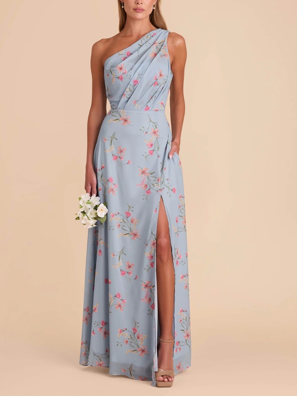 Birdy Grey Kira Chiffon Bridesmaid dress